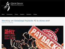 Tablet Screenshot of geoff-shaw.com